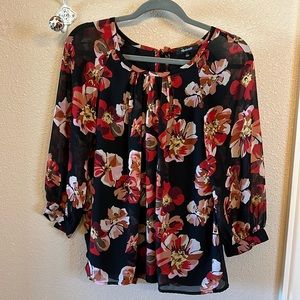 Madewell Floral Blouse